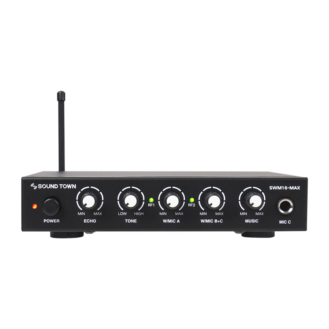 Wireless Microphone Karaoke Mixer System